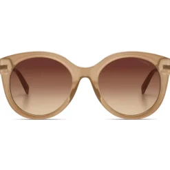 Lunettes de soleil Komono Ellis Metal Sahara White Gold