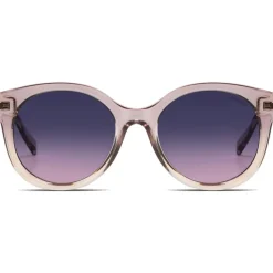 Lunettes de soleil Komono Ellis Metal Blush Rose Gold
