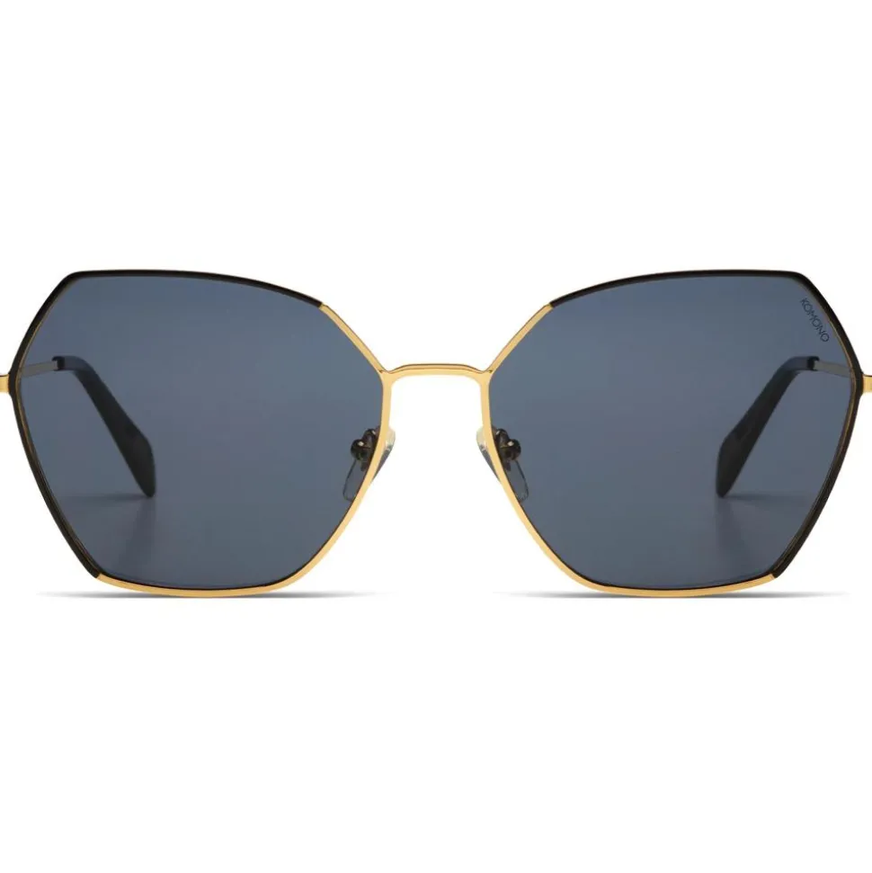 Lunettes de soleil Komono Belle Gold Black