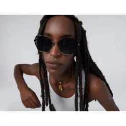 Lunettes de soleil Komono Belle Gold Black