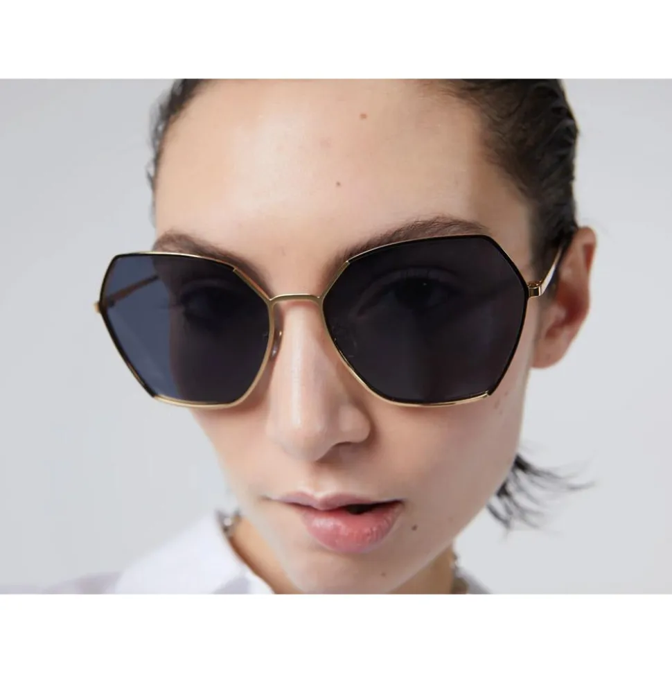 Lunettes de soleil Komono Belle Gold Black