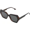 Lunettes de soleil Komono Poly Black Tortoise