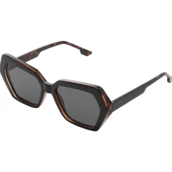 Lunettes de soleil Komono Poly Black Tortoise