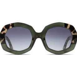 Lunettes de soleil Komono Amy Emerald Bobcat