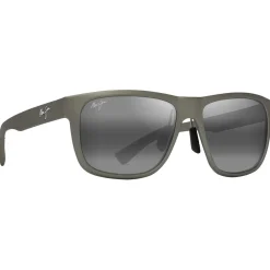 Lunettes de soleil Maui Jim Puakea Gris Vert Mat Neutral Grey Minéral Superthin