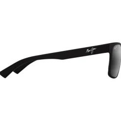 Lunettes de soleil Maui Jim Hoopili Matte Black Neutral Grey Mineral Superthin
