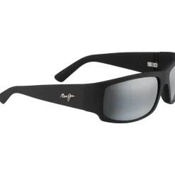 Lunettes de soleil Maui Jim World Cup Noir Mat Caoutchouc Gris Neutre Mineral ST Bidégradé