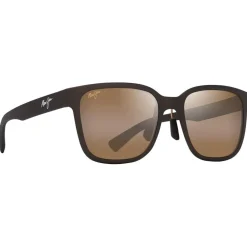 Lunettes de soleil Maui Jim Paulele Asian Fit Brun Mat Bronze HCL Minéral Superthin