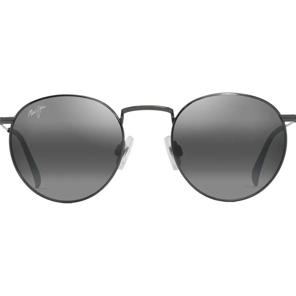 Lunettes de soleil Maui Jim Pukaua Ruthénium Foncé Brillant Gris Neutre MauiPure