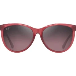 Lunettes de soleil Maui Jim Glory Glory Framboise Transparente Maui Rose Minéral SuperThin
