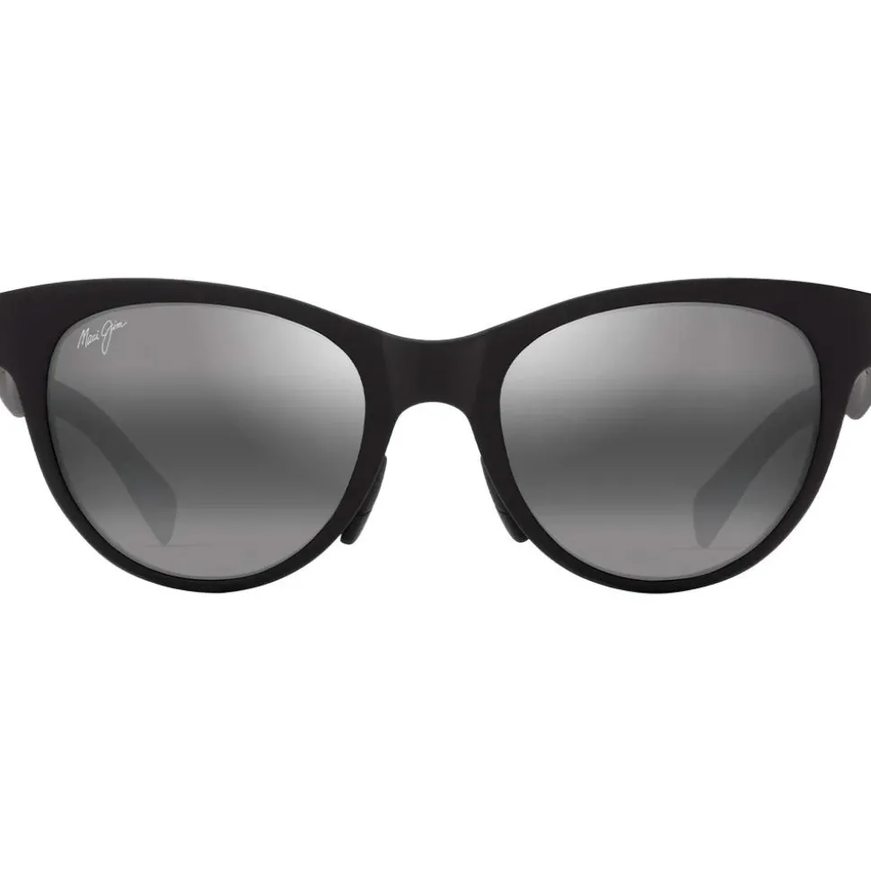 Lunettes de soleil Maui Jim Hulahe Matte Black Neutral Grey Mineral Superthin