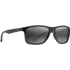 Lunettes de soleil Maui Jim Onshore Noir Brillant Gris Neutre Minéral SuperThin