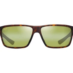 Lunettes de soleil Maui Jim Uila Havane Foncé Mat Noir Maui Ht Minéral Superthin
