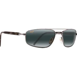 Lunettes de soleil Maui Jim Kahuna Gris Acier Gris Neutre Minéral SuperThin