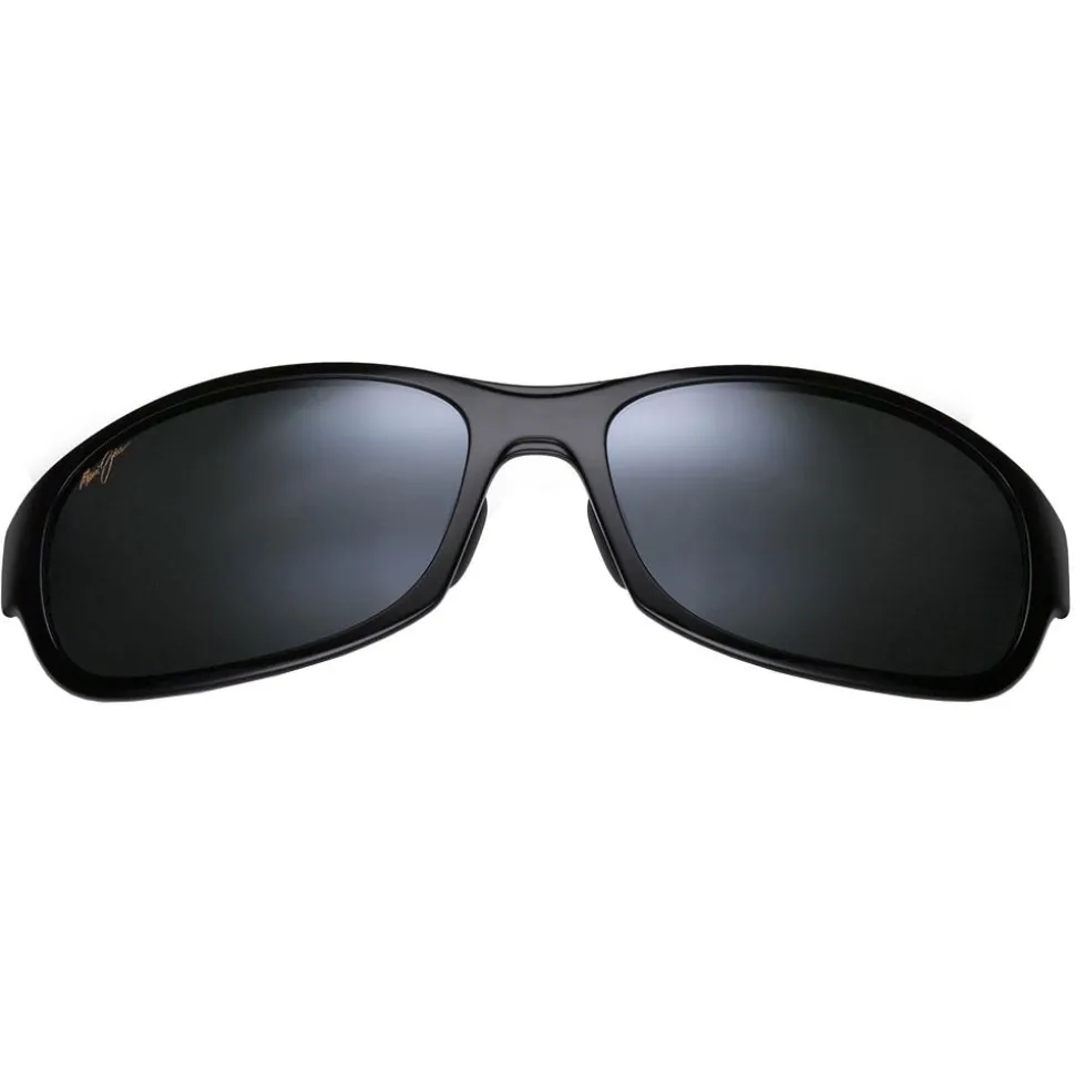 Lunettes de soleil Maui Jim Twin Falls Noir Brillant Gris Neutre