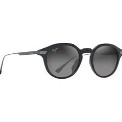 Lunettes de soleil Maui Jim Momi Noir Brillant Neutral Grey MauiBrilliant