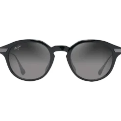 Lunettes de soleil Maui Jim Momi Noir Brillant Neutral Grey MauiBrilliant