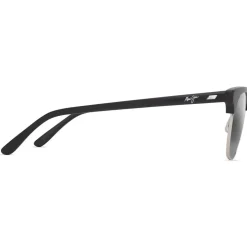 Lunettes de soleil Maui Jim Holomua Matte Black Neutral Grey Mineral Superthin