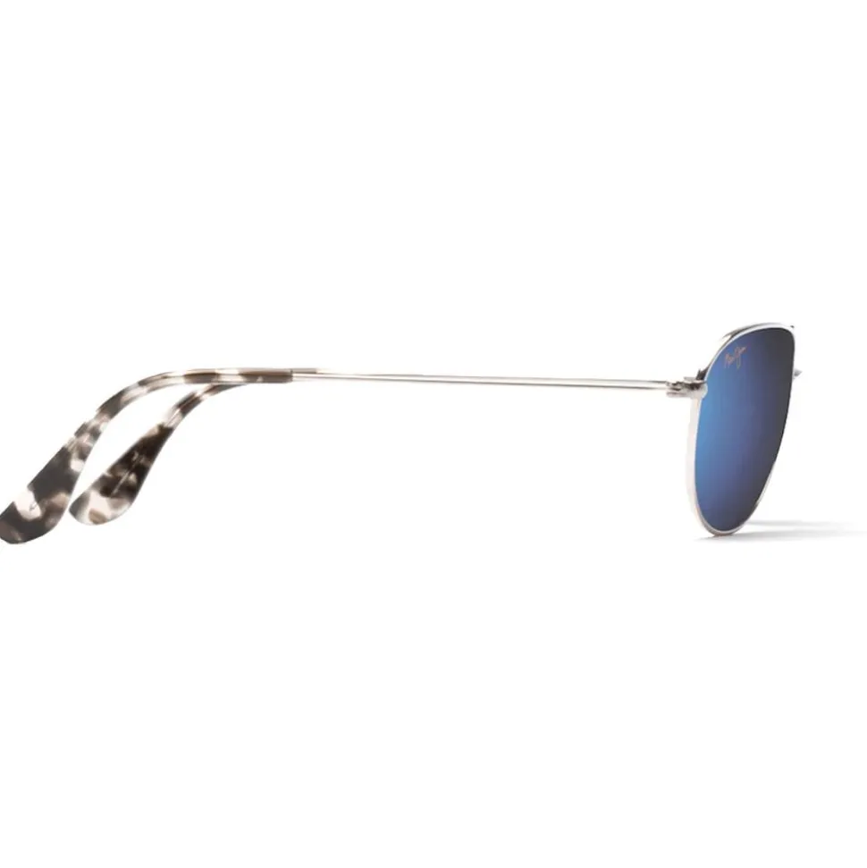 Lunettes de soleil Maui Jim Baby Beach Silver Blue Hawaii Mauipure