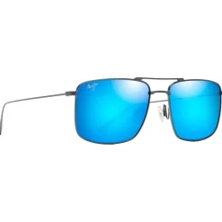 Lunettes de soleil Maui Jim Aeko Gris Colombe Blue Hawaii MauiPure
