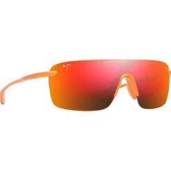 Lunettes de soleil Maui Jim Palulu Metal Matte Orange Hawaii Lava MauiBrilliant