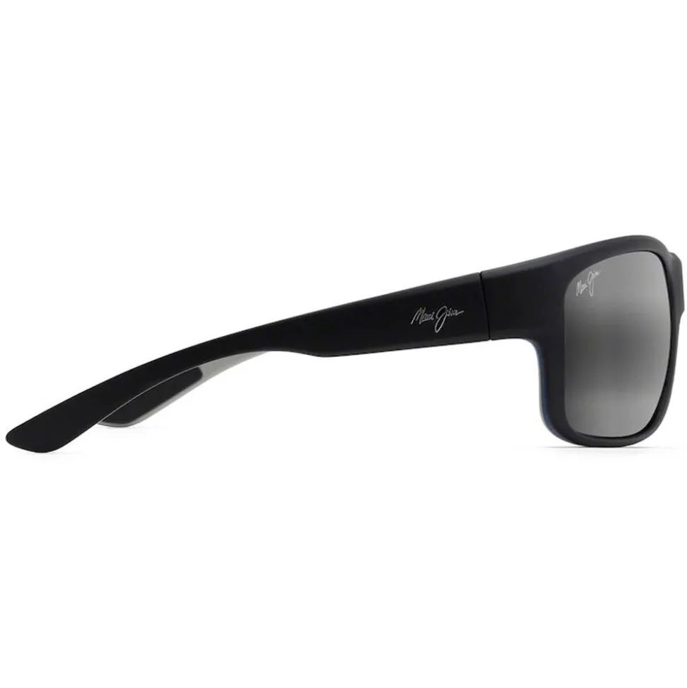 Lunettes de soleil Maui Jim Southern Cross Soft Black with Sea Blue and Grey Neutral Grey