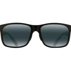 Lunettes de soleil Maui Jim Red Sands Reader 2,5 Noir Mat Gris Neutre MauiBrilliant