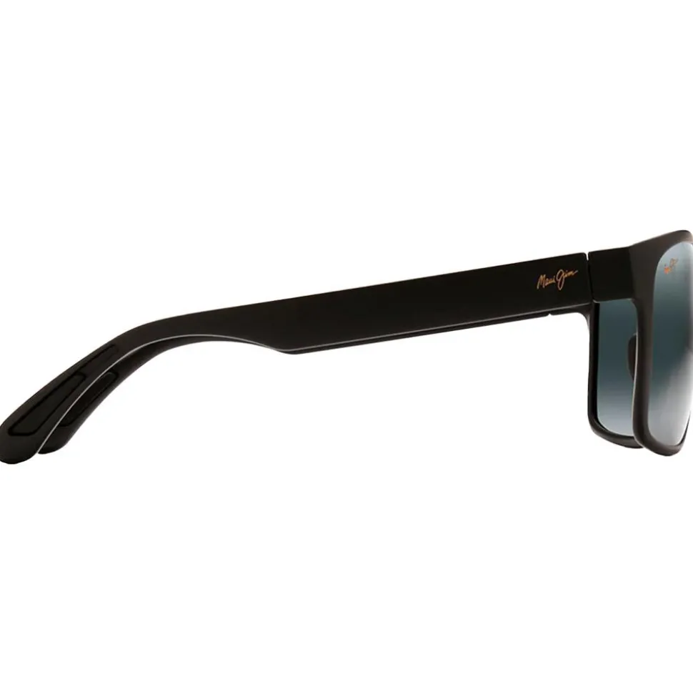 Lunettes de soleil Maui Jim Red Sands Reader 2,5 Noir Mat Gris Neutre MauiBrilliant