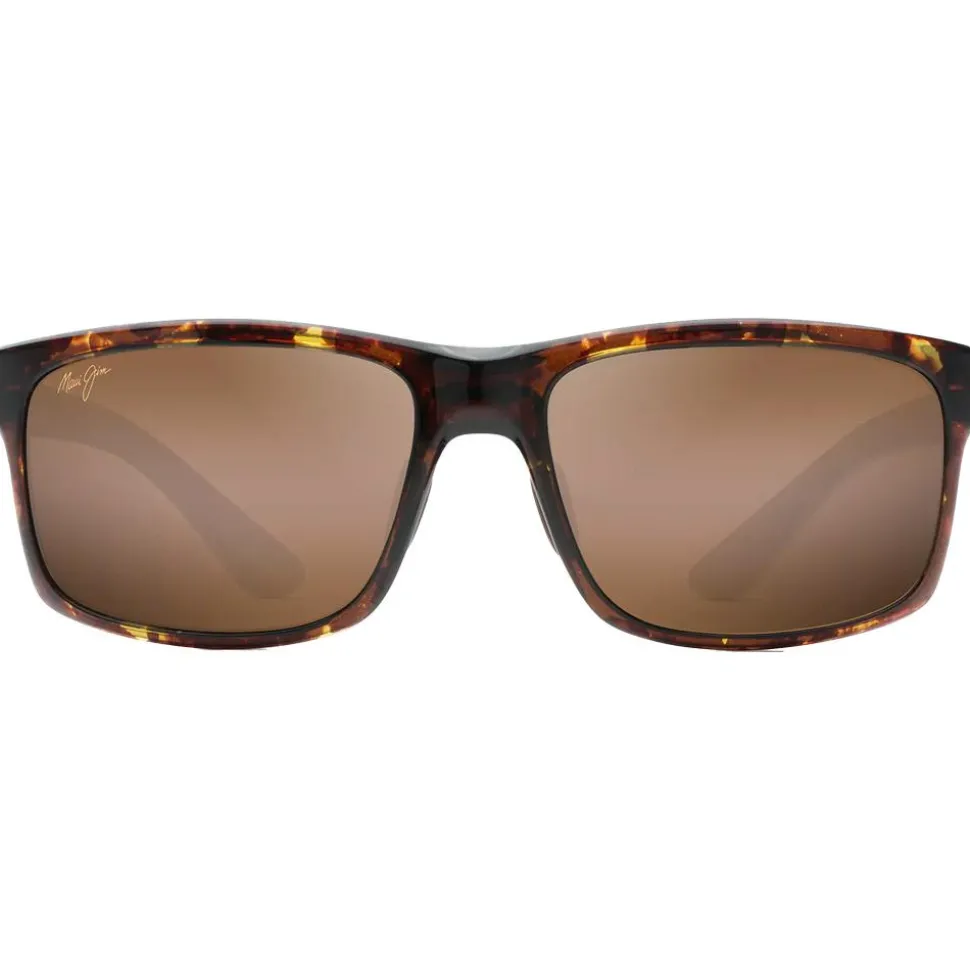 Lunettes de soleil Maui Jim Pokowai Arch Ecaille Olive Hcl Bronze MauiPure