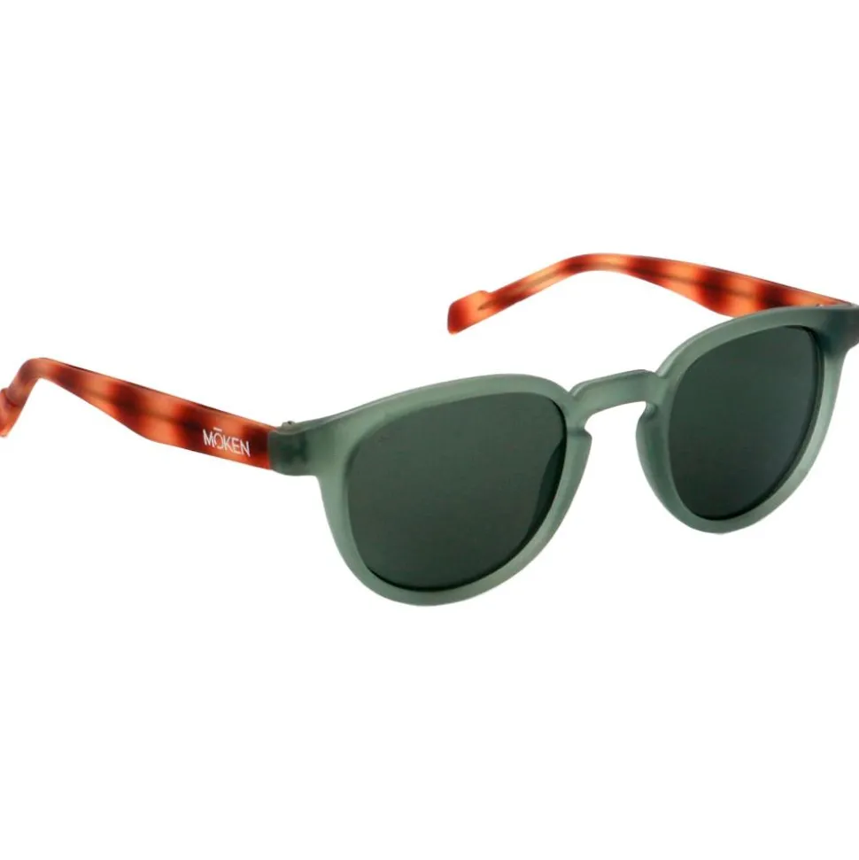 Lunettes de soleil Moken Vision Enzoo Tortoise Green