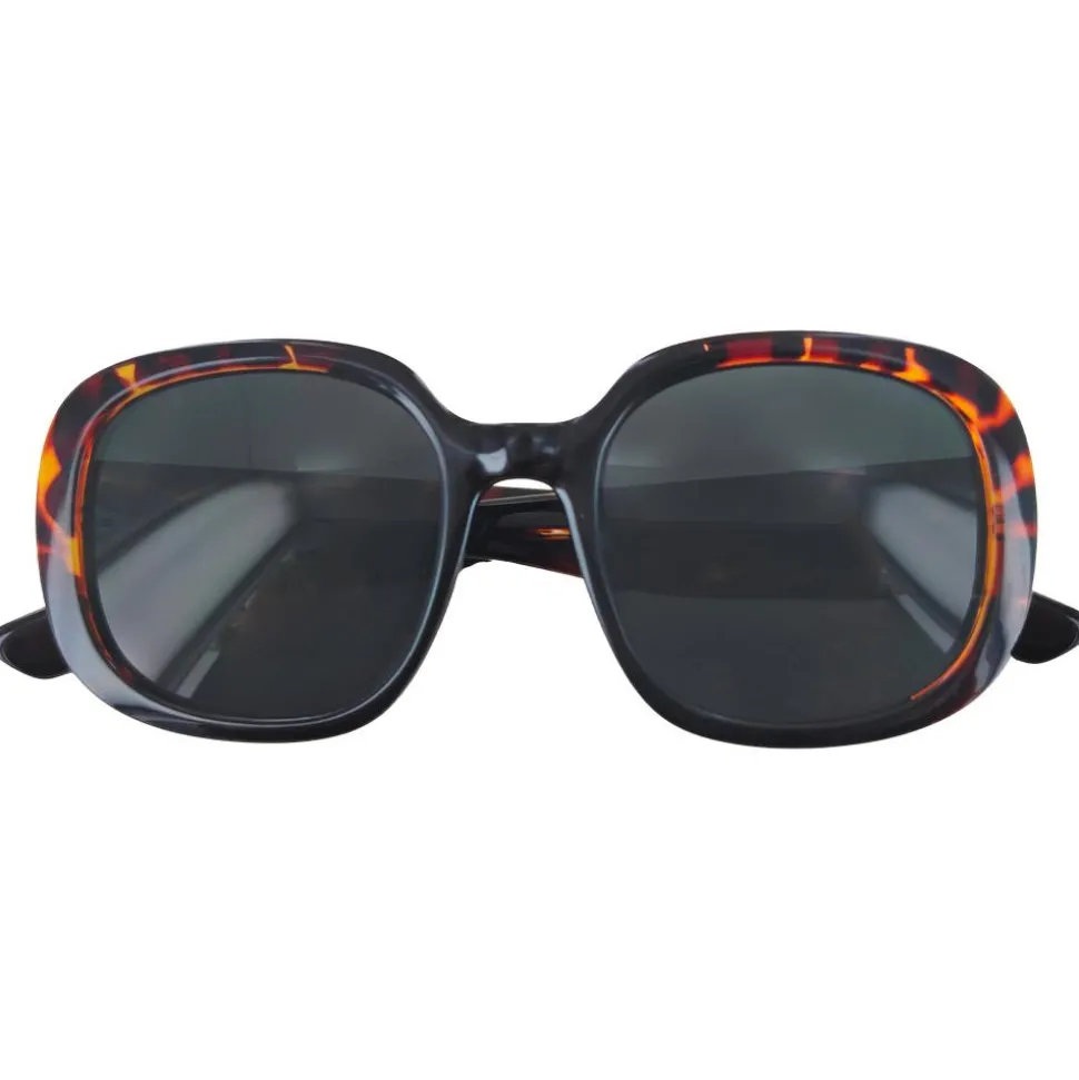 Lunettes de soleil Moken Vision April Black Tortoise Grey Cat.3 Polarized