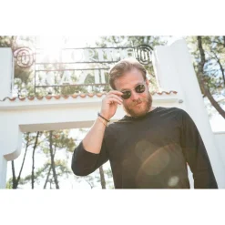 Lunettes de soleil Moken Vision Leon Crystal Tortoise Green Cat.3 Polarized