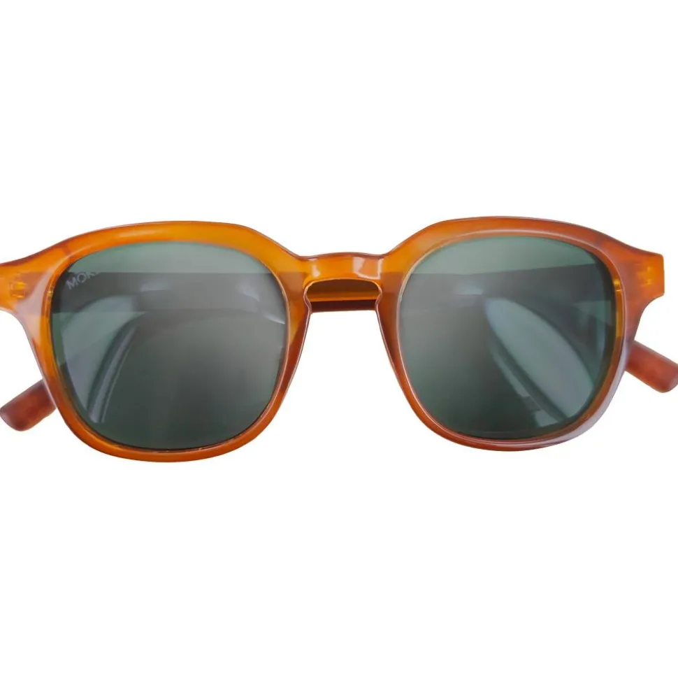 Lunettes de soleil Moken Vision Krafter Mustard Wood Green Cat.3 Polarized