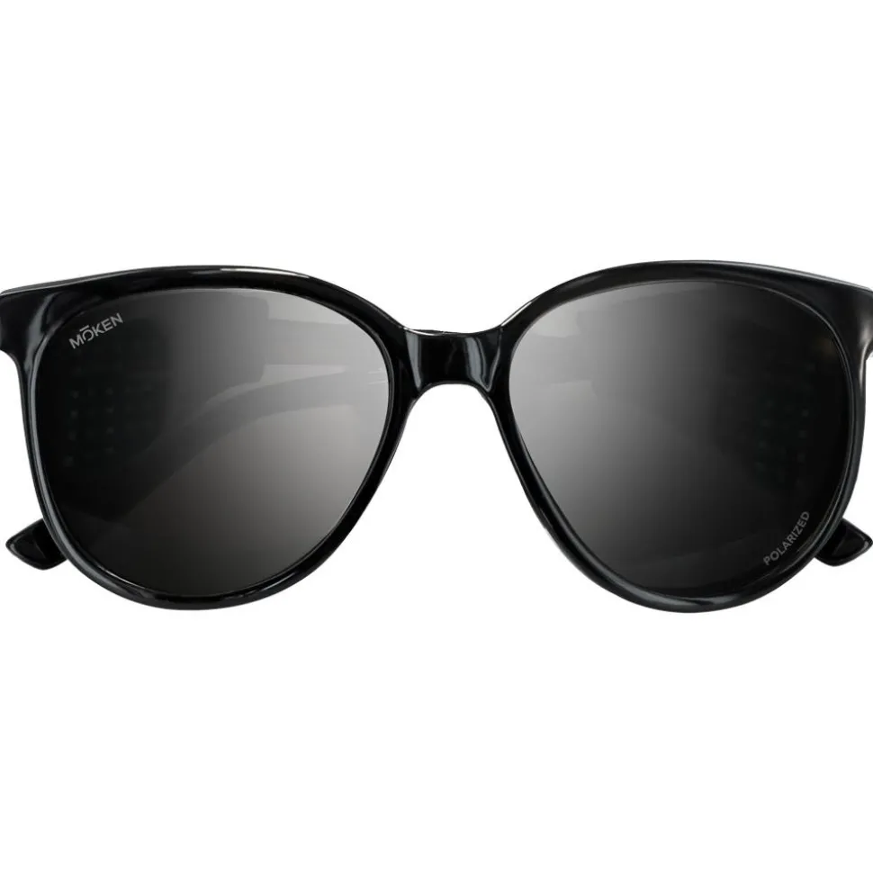 Lunettes de soleil Moken Vision Lina Black Grey Silver Cat.4 Summit Master