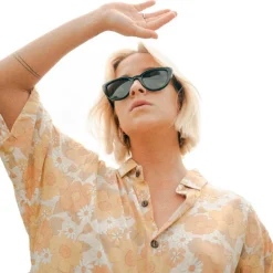 Lunettes de soleil Moken Vision Emma Black Tortoise Grey Polarized