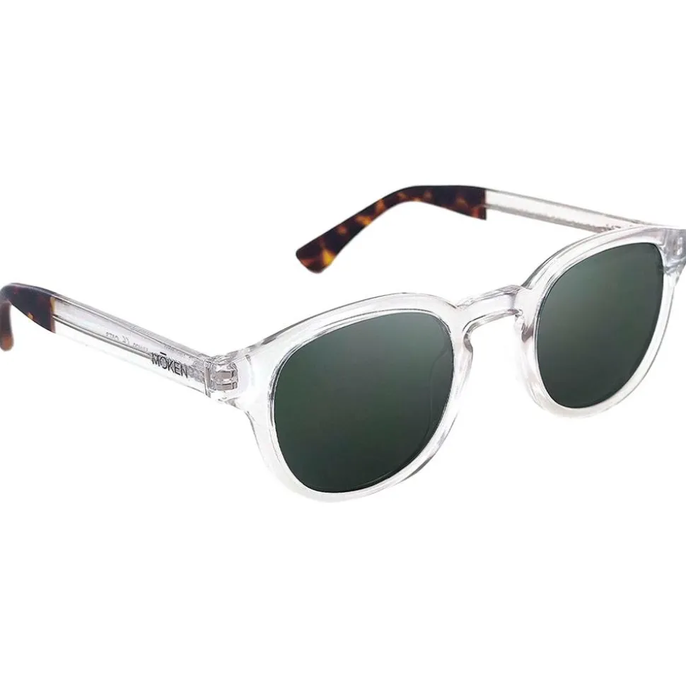 Lunettes de soleil Moken Vision Otis Cristal Tortoise Green Cat.3 Polarized