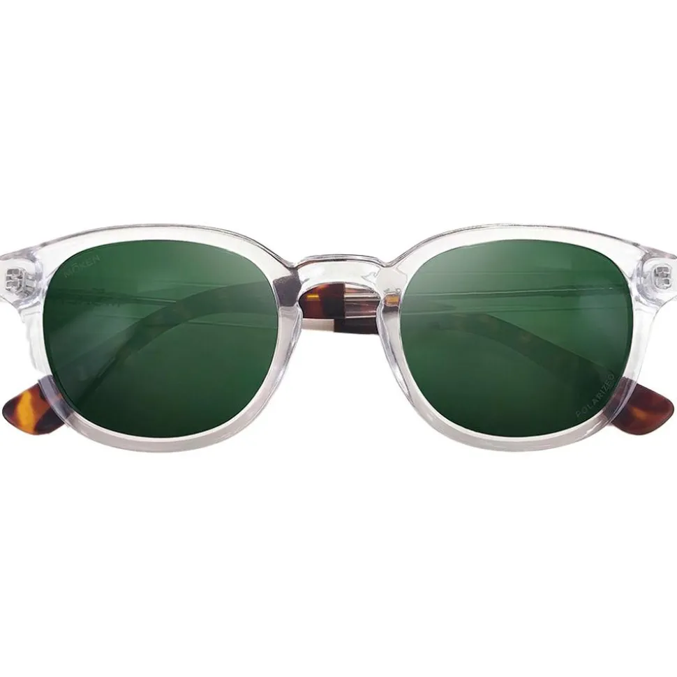 Lunettes de soleil Moken Vision Otis Cristal Tortoise Green Cat.3 Polarized