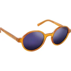 Lunettes de soleil Moken Vision Lyndon Mustard Blue Cat.3 Polarized