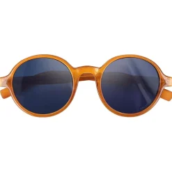 Lunettes de soleil Moken Vision Lyndon Mustard Blue Cat.3 Polarized