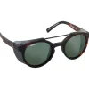 Lunettes de soleil Moken Vision Hawkins Tortoise Black Green Polarized Cat.3