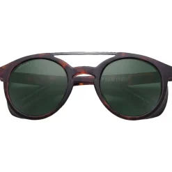 Lunettes de soleil Moken Vision Hawkins Tortoise Black Green Polarized Cat.3