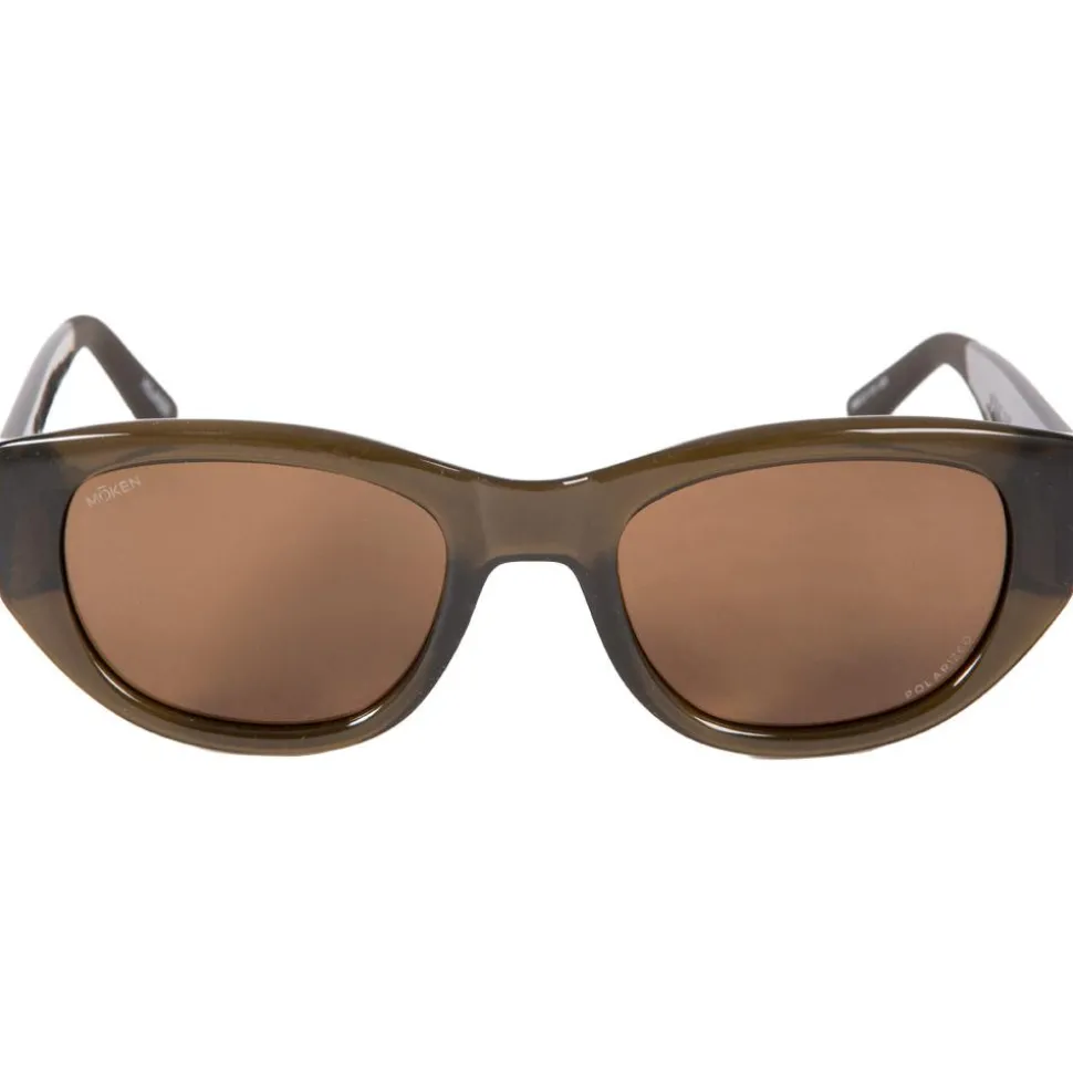 Lunettes de soleil Moken Vision Lisa Kaki Green Polarized Cat.3