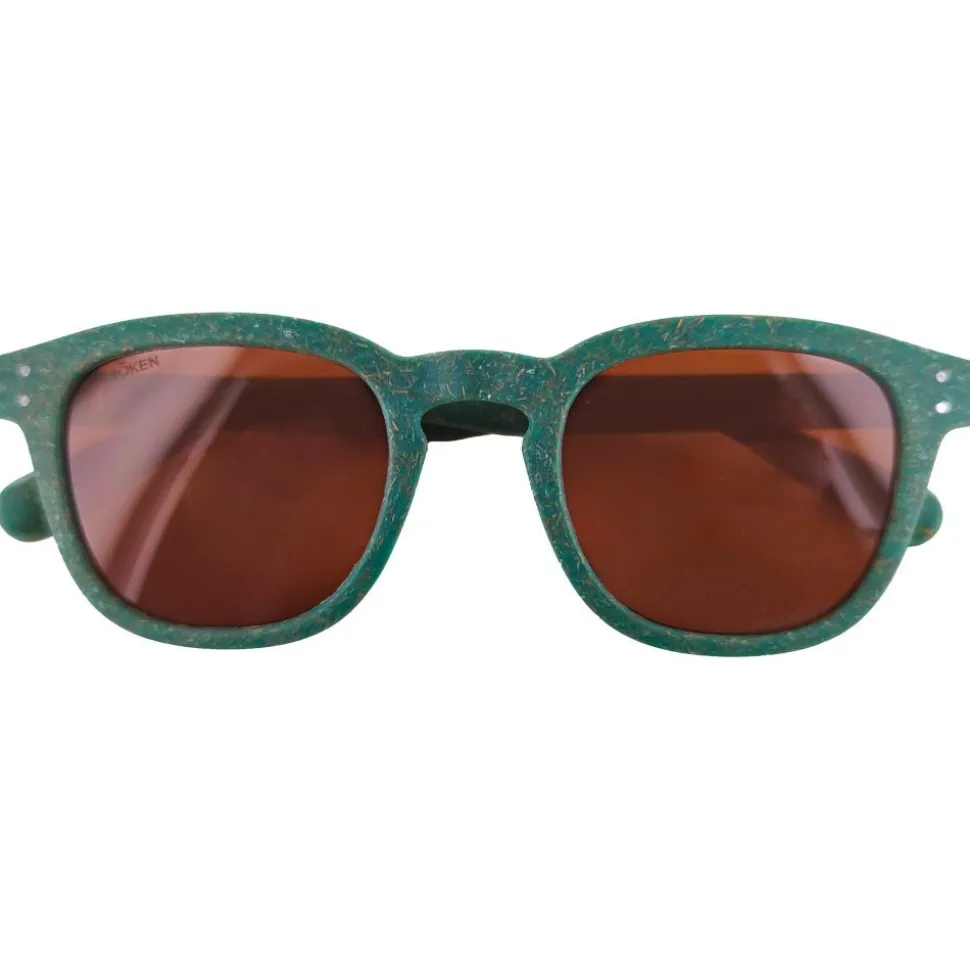 Lunettes de soleil Moken Vision Quincy Kaki Brown Cat.3 Polarized