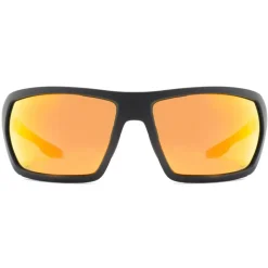 Lunettes de soleil Mundaka Optic Cierzo Matte Black Smoke Orange Revo Cx Polarized