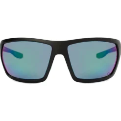 Lunettes de soleil Mundaka Optic Cierzo Matte Black Smoke Green Revo Cx Polarized