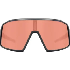 Lunettes de soleil Mundaka Optic Khardung Black Matte Smoke Full Red Revo