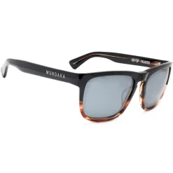 Lunettes de soleil Mundaka Optic Hectop Black Brown Tortoise Smoke Polarized