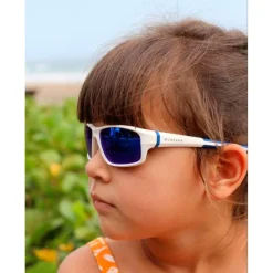 Lunettes de soleil Mundaka Optic Spark White Blue Smoke Blue Revo