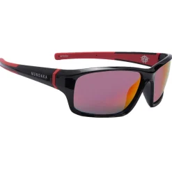 Lunettes de soleil Mundaka Optic Spark Black Red Grey Red Revo