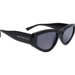 Lunettes de soleil Mundaka Optic Teava Shiny Black Smoke